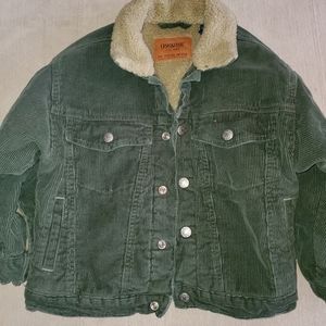Oshkosh corduroy w sherpa lined jacket